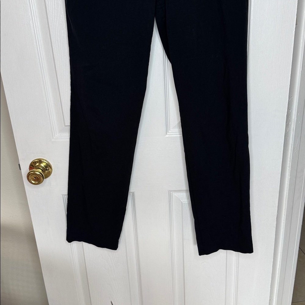 Liz Claiborne Women’s Straight Pull-On Black Ankle Pants. Sz 8 - Picture 5 of 7